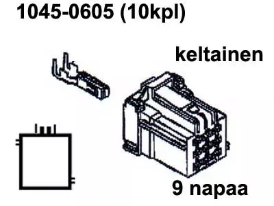 LIITINK.9-NAP.UROS - Yleisosat ja tarvikkeet - 73493 - 1