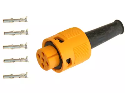 LIITINPISTOKE KONSOLILYHT. KELTAINEN - Yleisosat ja tarvikkeet - 51253 - 1