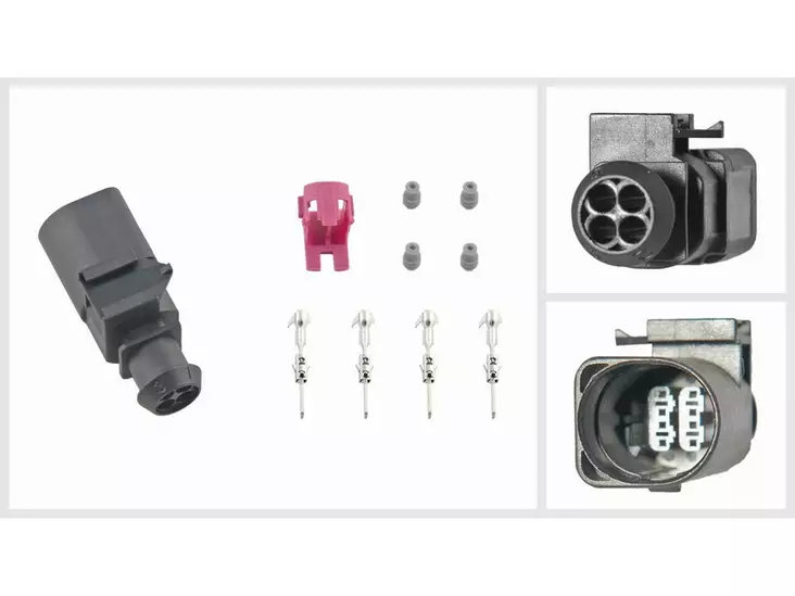 LIITINSARJA, VAG, 4-PIN, 1 KPL - Yleisosat ja tarvikkeet - 53013 - 1