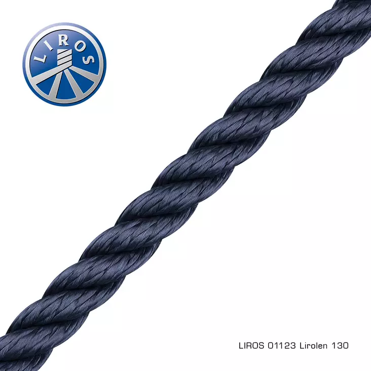 Lirolen Navy 8mm x 200m - Veneen Köydet - 88753 - 1