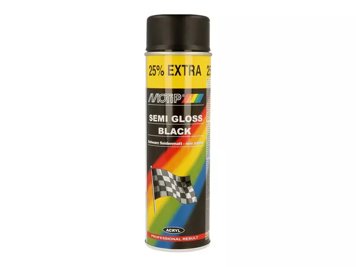 MOTIP RALLY RALLYE SILKKI MUSTA 500ML - Yleisosat ja tarvikkeet - 47643 - 1