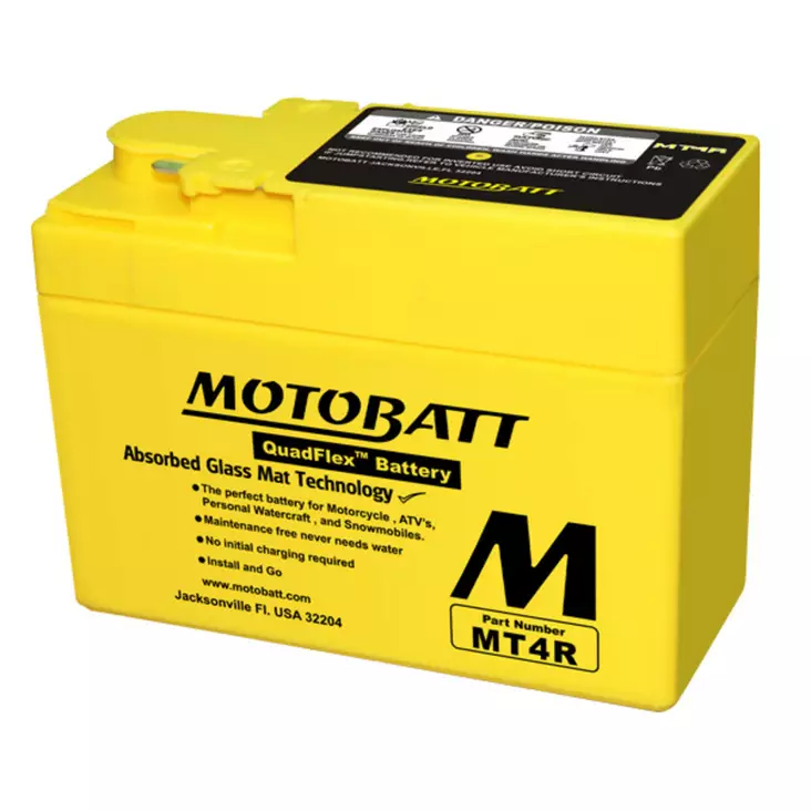 Motobatt akku, MT4R - Yleisosat - Akut - 107743 - 1