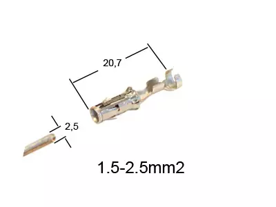NAARASLIITIN 1,5-2,5MM2 --> 01200 - Yleisosat ja tarvikkeet - 72293 - 1