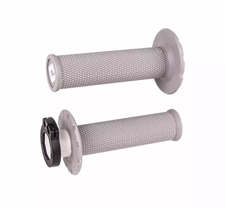 ODI No-Waffle MX V2 Lock-On Grip Grey Soft - Moottoripyörän Ohjaus & hallinta - 81003 - 1