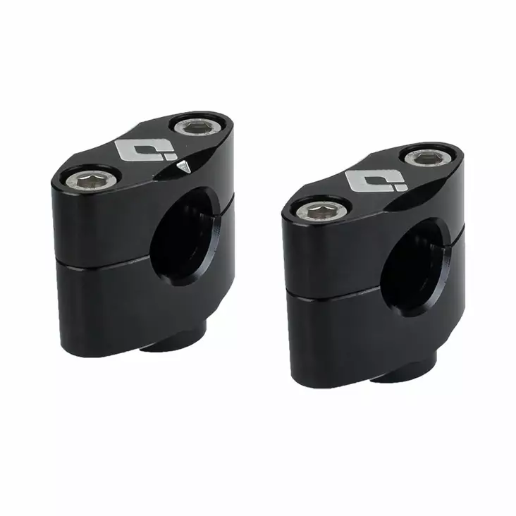 ODI PEE-WEE BAR MOUNTS MACHINED - 5/8" BLACK - Moottoripyörän Ohjaustangot - 81453 - 1