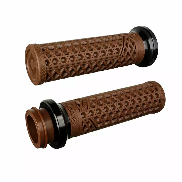ODI Street Grips V-TWIN Lock-On VANS Signature-HD TBW BROWN/Black - Moottoripyörän Ohjaus & hallinta - 80753 - 1
