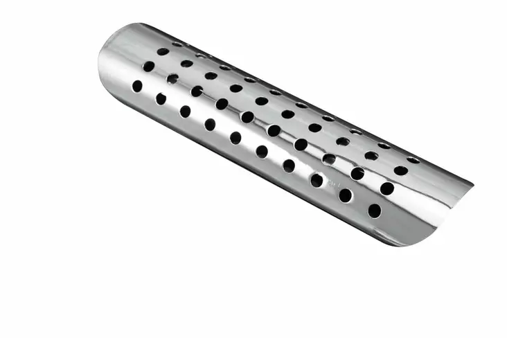 Pakoputken lämpösuoja Kromi - Moottoripyörän Varaosat & tarvikkeet - 83983 - 1