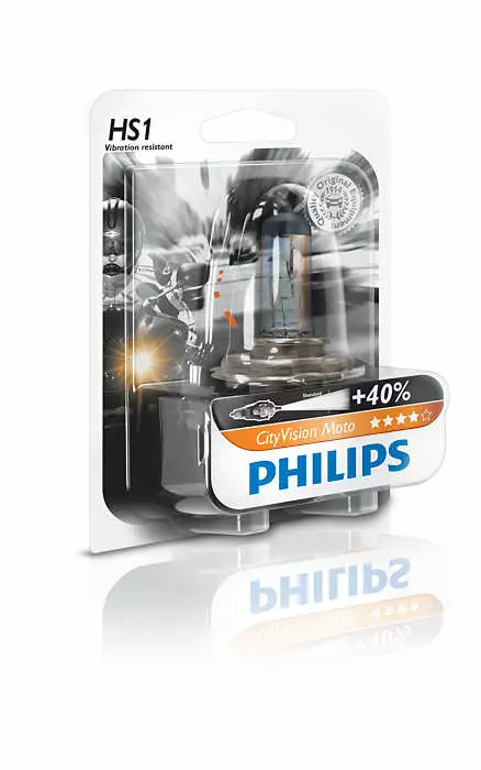 Philips Polttimo HS1 CityVision Moto 12V/35/35W/PX43t - Veneen Polttimot - 111113 - 1