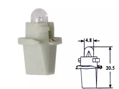 POLTTIMO 24V 2W BX2D - Yleisosat ja tarvikkeet - 69453 - 1