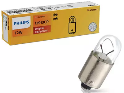 POLTTIMO PHILIPS 12V 2W BA9S T2W - Yleisosat ja tarvikkeet - 74943 - 1