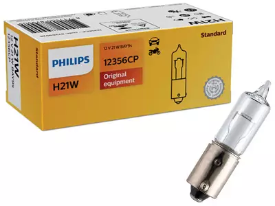 POLTTIMO PHILIPS 12V H21W BAY9S - Yleisosat ja tarvikkeet - 73623 - 1