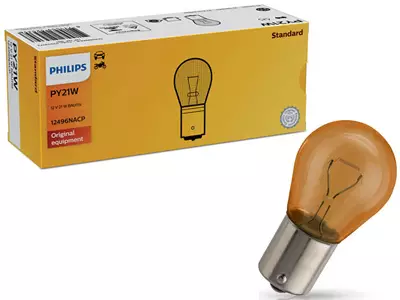 POLTTIMO PHILIPS PY21W 12V BAU15S - Yleisosat ja tarvikkeet - 73633 - 1