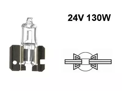 POLTTIMO SAFRA 50240413 H2 24V 130W - Yleisosat ja tarvikkeet - 67863 - 1