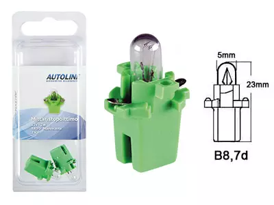 POLTTIMOPARI 12V 2W B8,7D BLISTER - Yleisosat ja tarvikkeet - 68853 - 1