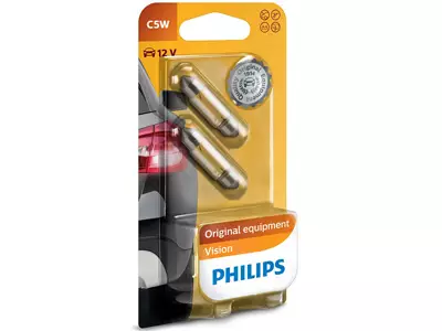 POLTTIMOPARI PHILIPS FESTOON C5W 12V SV8,5 BLISTER - Yleisosat ja tarvikkeet - 73703 - 1