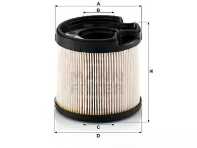 POLTTOAINESUODATIN MANN, PSA - Yleisosat ja tarvikkeet - 64553 - 1