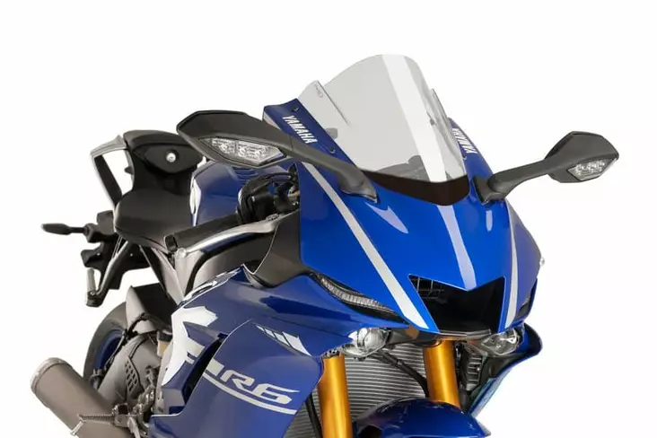 Puig Racing Screen Yamaha Yzf-R6 17-23' C/Clear - Moottoripyörän Tuulisuojat - 97683 - 1