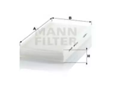 RAITISILMASUODATIN MANN, PSA - Yleisosat ja tarvikkeet - 65743 - 1