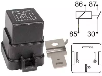 RELE 24V 20A HAMEELLA - Yleisosat ja tarvikkeet - 70103 - 1
