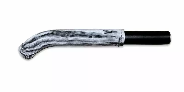 RSI 7" Tupit Musta/valkoinen/harmaa Swirl PR - Moottorikelkan Kahvakumit - 76403 - 1