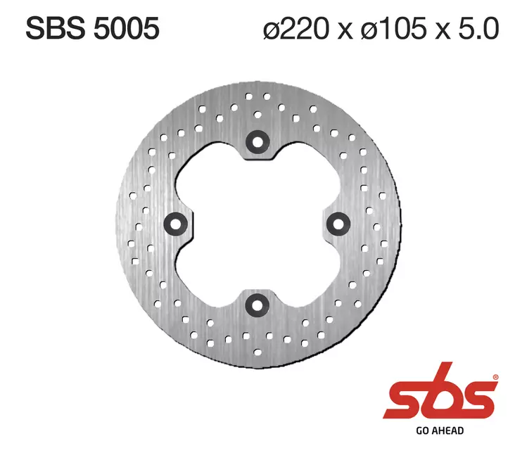Sbs Jarrulevy Standard - Moottoripyörän Jarrulevyt - 102923 - 1