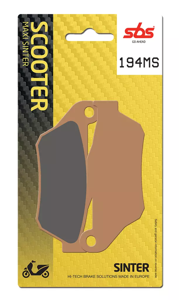 Sbs Jarrupalat Maxi Sinter - Moottoripyörän Jarrupalat - 103943 - 1