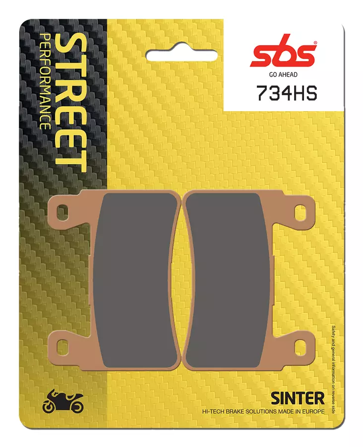 Sbs Jarrupalat Sintered - Moottoripyörän Jarrupalat - 104463 - 1