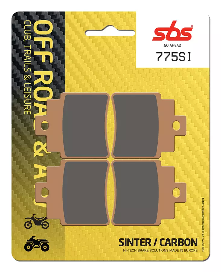 Sbs Jarrupalat Sintered Offroad - Moottoripyörän Jarrupalat - 104493 - 1