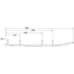 Sno-X Defender Ohjausrauta pari - Moottorikelkan Ohjausraudat - 96453 - 1