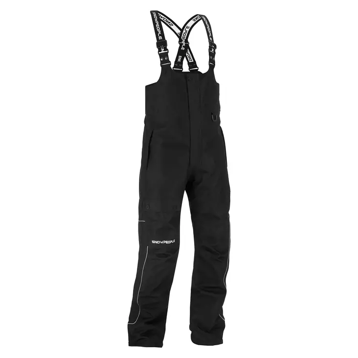 Snowpeople BamBib Touring Housut musta M - Moottorikelkan Housut - 107533 - 1
