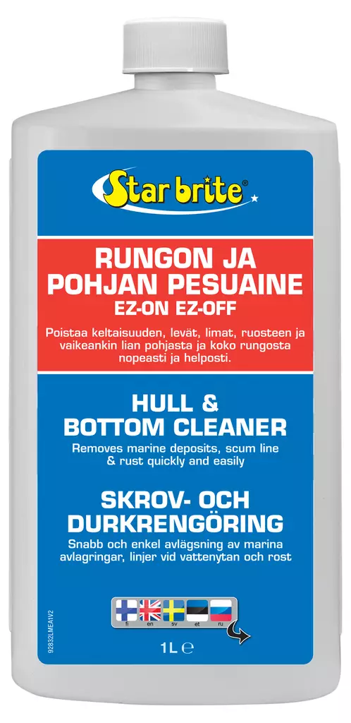 Star brite EZ-ON EZ-OFF rungon pesuaine & näkinpoisto 3,78L - Pesu & huolto - 107753 - 1