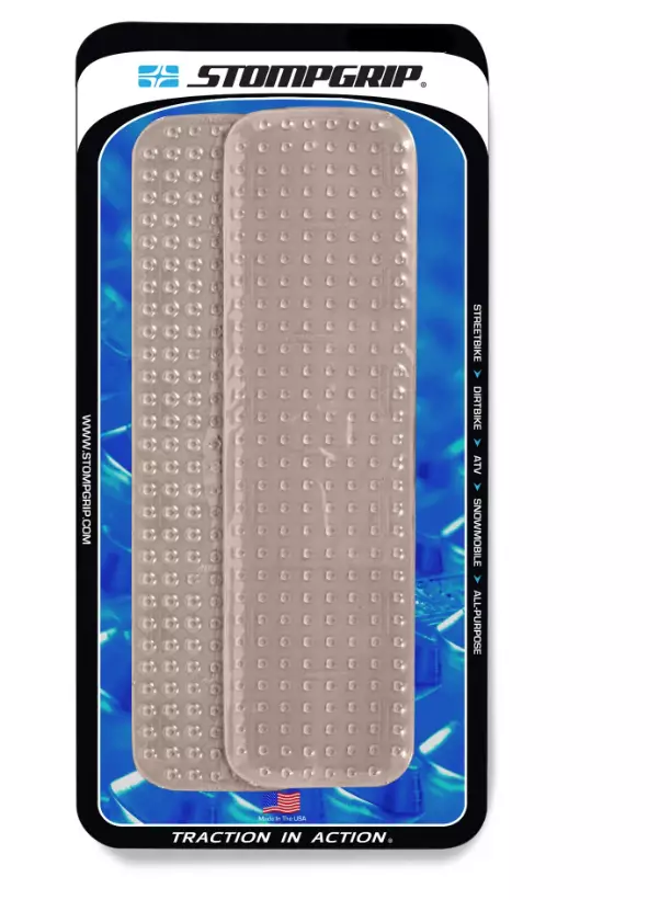 Stompgrip Universal Strips - Volcano : Clear - Moottoripyörän Tankinsuojat - 98403 - 1