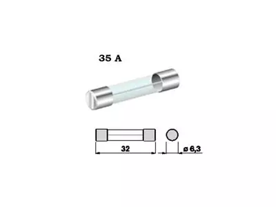 SULAKE 6,3X32 35A - Yleisosat ja tarvikkeet - 76333 - 1