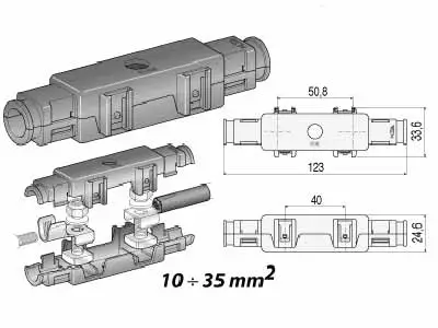 SULAKERASIA MEGA 100-250A - Yleisosat ja tarvikkeet - 78323 - 1