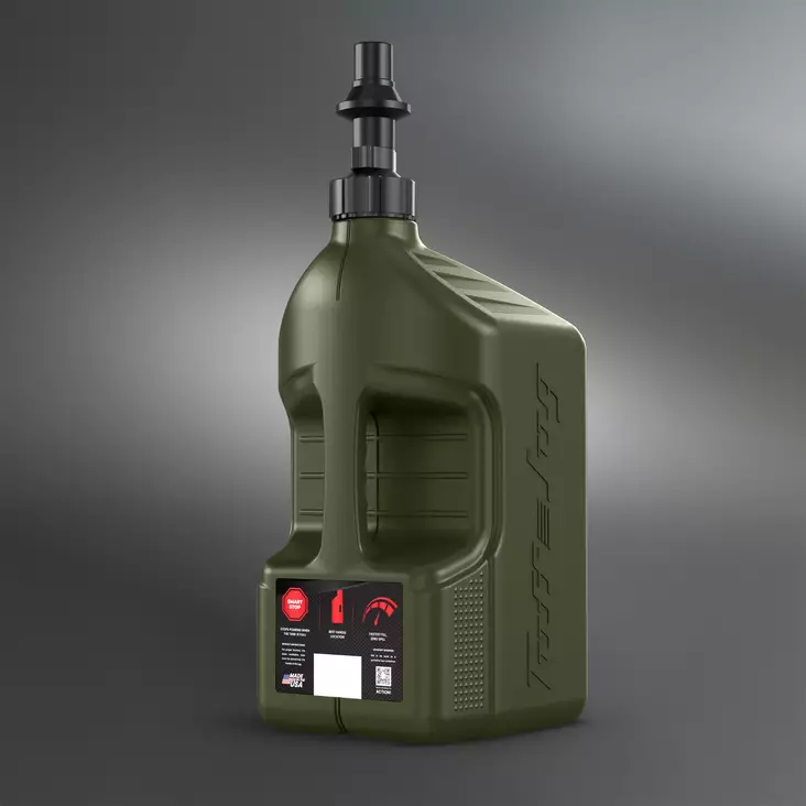 Tuff Jug Kanisteri 20L metsänvihreä, Ripper korkki musta (GEN 3) - Yleisosat - Polttoainesäiliöt - 80603 - 1