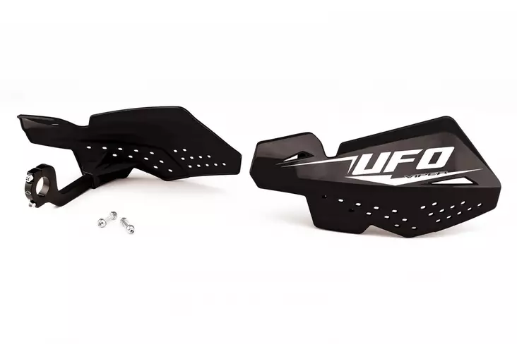 UFO Käsisuojat Viper Sis. kiinnikkeet Musta - Moottoripyörän Suojat & suojukset - 84983 - 1