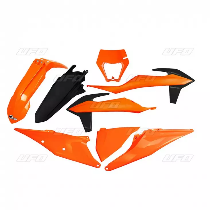 UFO Muovisarja 6-osainen original 999 KTM EXC/EXC-F 125-500 20- - Moottoripyörän Muovisarjat - 82803 - 1