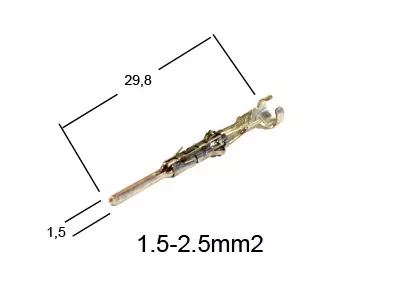 UROSLIITIN 1,5-2,5MM2 --> 01203 - Yleisosat ja tarvikkeet - 72423 - 1