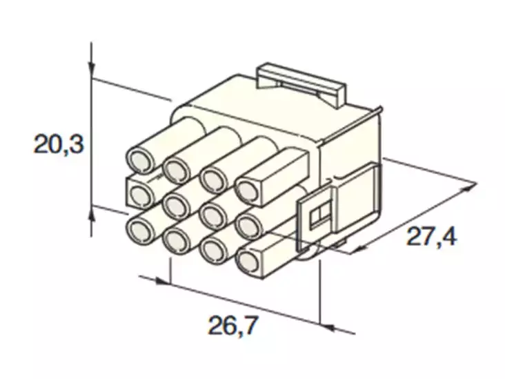 UROSRUNKO MATE-N-LOCK 12-NAP. - Yleisosat ja tarvikkeet - 36003 - 1