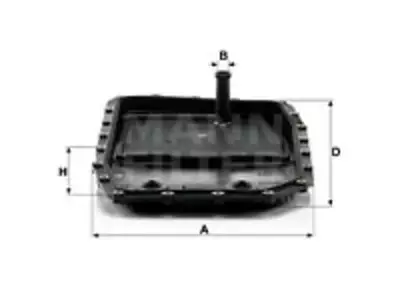 VAIHTEISTOSUODATIN MANN, BMW - Yleisosat ja tarvikkeet - 65223 - 1