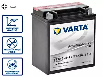 VARTA MP AKKU 14 AH 150X87X161 CCA 210 +/- - Yleisosat ja tarvikkeet - 45473 - 1