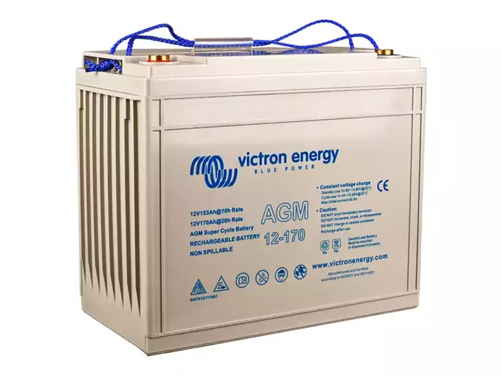 VICTRON AGM AKKU 12V/170AH (M8) - Yleisosat ja tarvikkeet - 46253 - 1