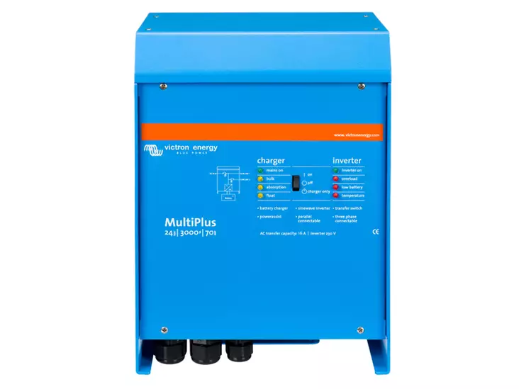 VICTRON MULTIPLUS INVERTTERI 24/3000/70-16 230V VE.BUS - Yleisosat ja tarvikkeet - 48913 - 1