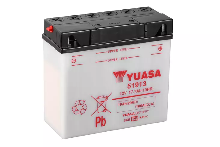 Yuasa akku, 51913 (cp) Happopatruuna mukana (2) - Yleisosat - Akut - 107623 - 1