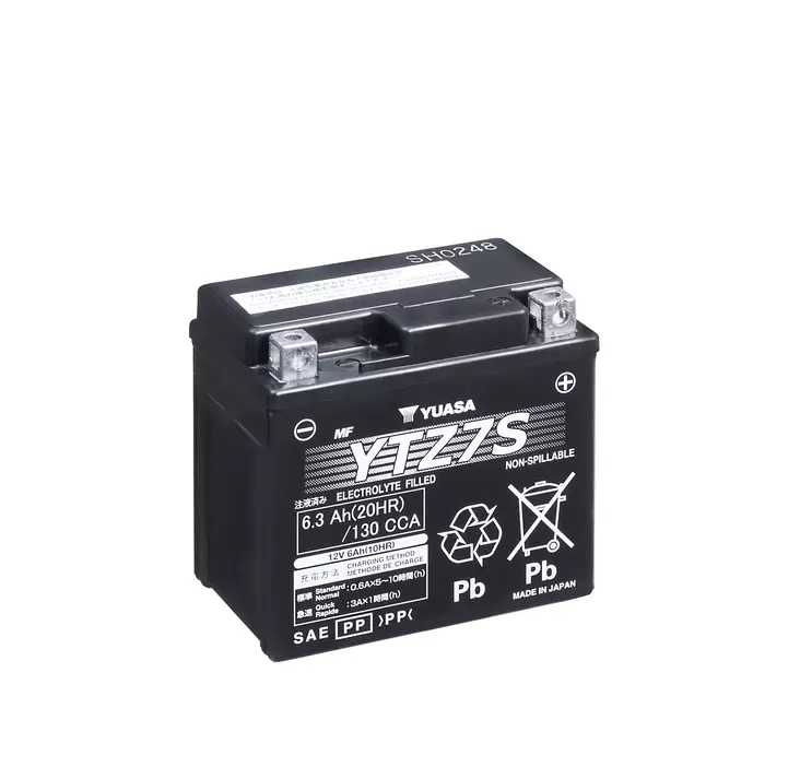 Yuasa akku, YTZ7S (wc) factory activated (10) - Yleisosat - Akut - 108133 - 1