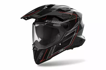 Airoh Kypärä Commander 2 Carbon Stylish Kiiltävä M - MP Adventure-kypärät - 81873 - 1