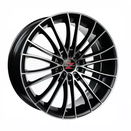 Barzetta Magnifico Black Polished 8.5x19 Jako: 5x108 ET: 40 vanne - 19-tuumaiset - 2853 - 1
