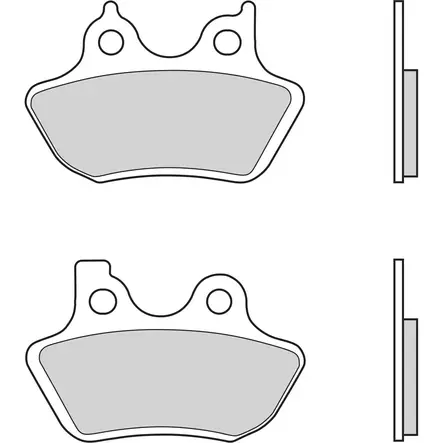Brembo Jarrupalat Carbon-Ceramic - Moottoripyörän Jarrupalat - 102573 - 1