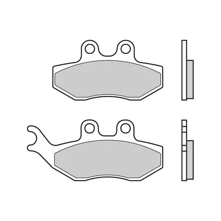 Brembo Jarrupalat Carbon-Ceramic - Moottoripyörän Jarrupalat - 103133 - 1