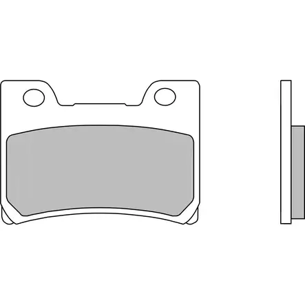 Brembo Jarrupalat Eteen Sintered Road - Moottoripyörän Jarrupalat - 102773 - 1
